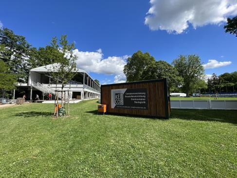 Event-Kassencontainer mieten | Verkaufs-, Messe- & Veranstaltungscontainer 20 Fuß – 4