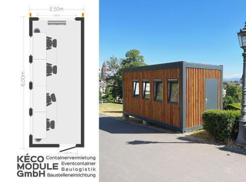 Event-Kassencontainer mieten | Verkaufs-, Messe- & Veranstaltungscontainer 20 Fuß