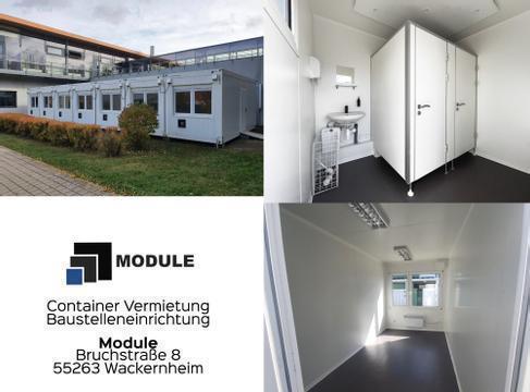 Container mieten aller Art | Büro-, Sanitär- & Seecontainer 10–40 Fuß