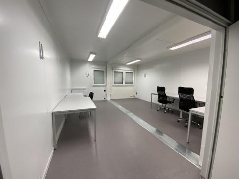 Duo-Container mieten | Doppel-Bürocontainer 16/20 Fuß | Baustellencontainer-Anlage – 3