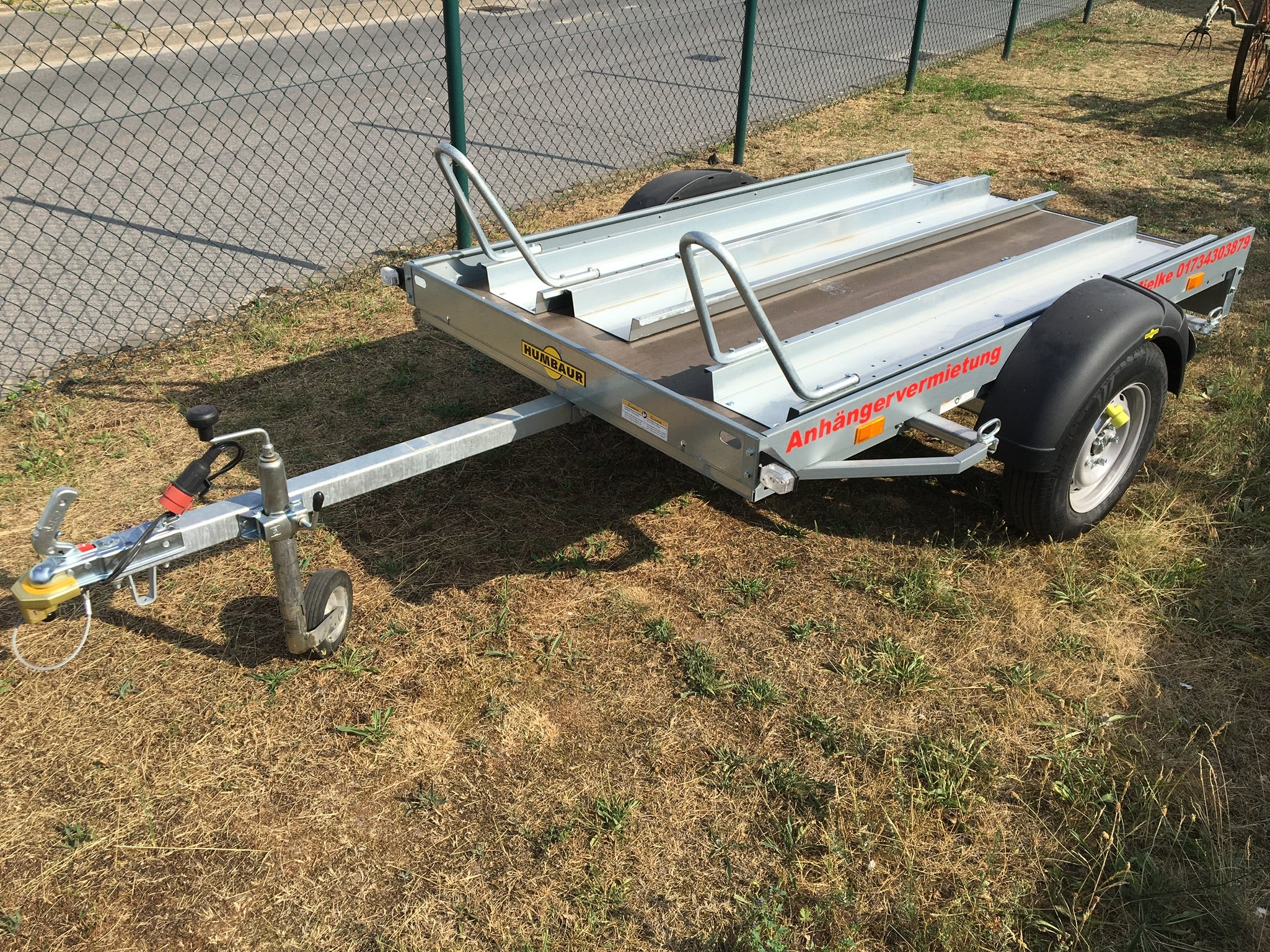 Motorradanhänger 750 kg mieten – für Motorrad, Moped & Roller, 100 km/h – 4