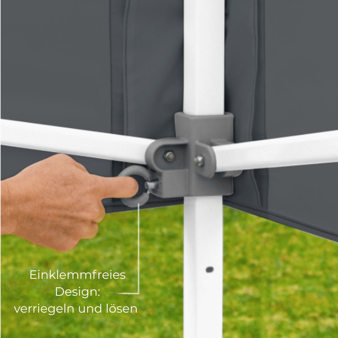 Faltpavillon 3x6m mieten – E-Z UP Eclipse Heavy-Duty für Events – 4