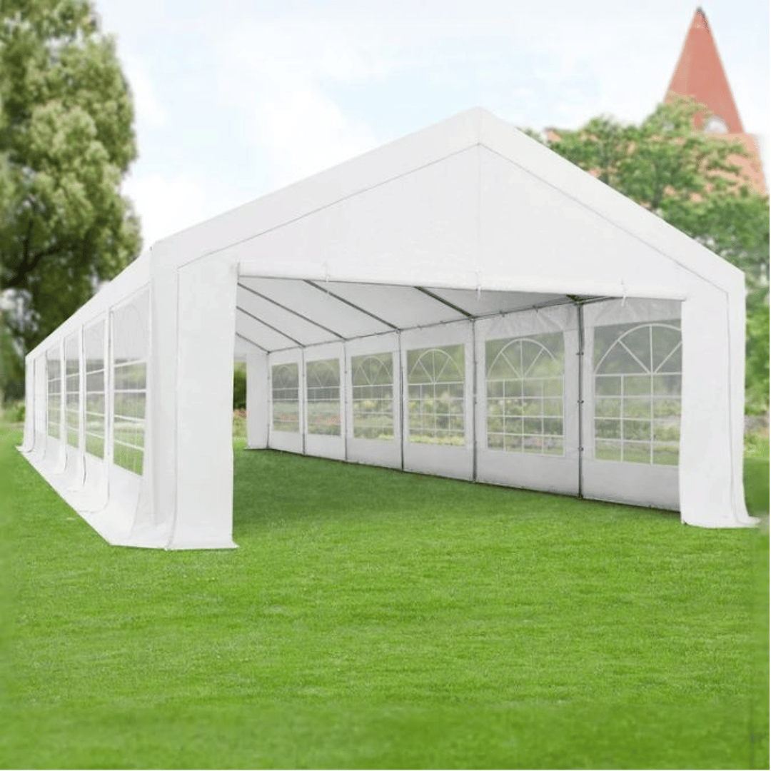 Festzelt Partyzelt 6x12m mieten – wasserfest für bis zu 144 Personen – 3