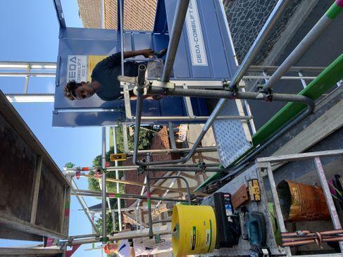 Gerüstaufzug mieten – GEDA 200 Z Zahnstangenlift / Senkrechtaufzug – 4