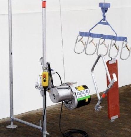 GEDA Maxi 150s mieten – Gerüstwinde / Seilwinde / Schwenkarmaufzug – 4