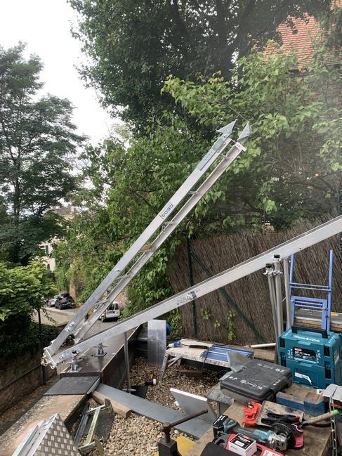 Hanglift mieten – GEDA Berglift / Transportaufzug für steiles Grundstück – 3