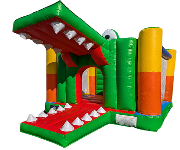 Mobiler Hüpfburgenpark mieten – bis zu 7 Hüpfburgen + Fun Food Komplettset – 4