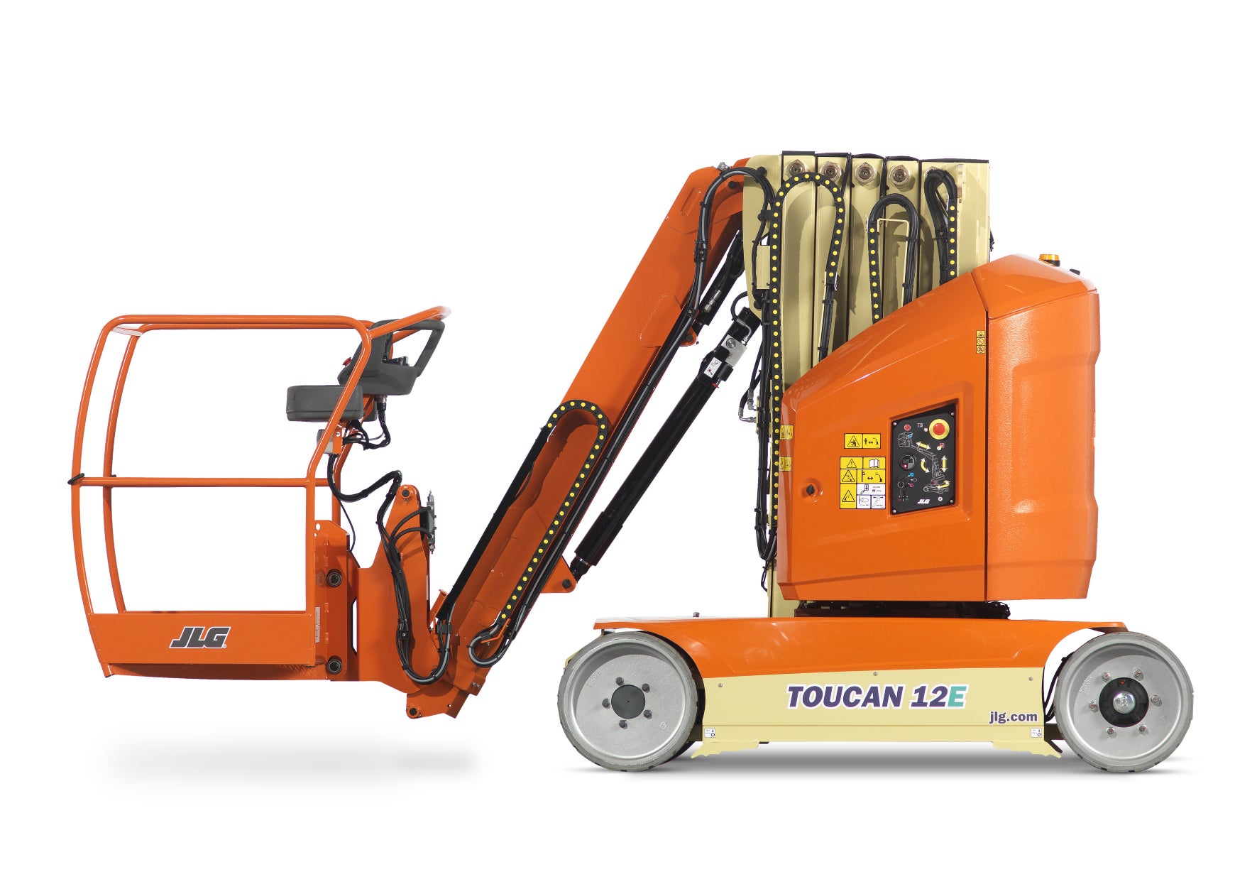 Senkrechtlift mieten - Elektro 12 m, JLG Toucan 12E Plus, Korbdrehung – 2
