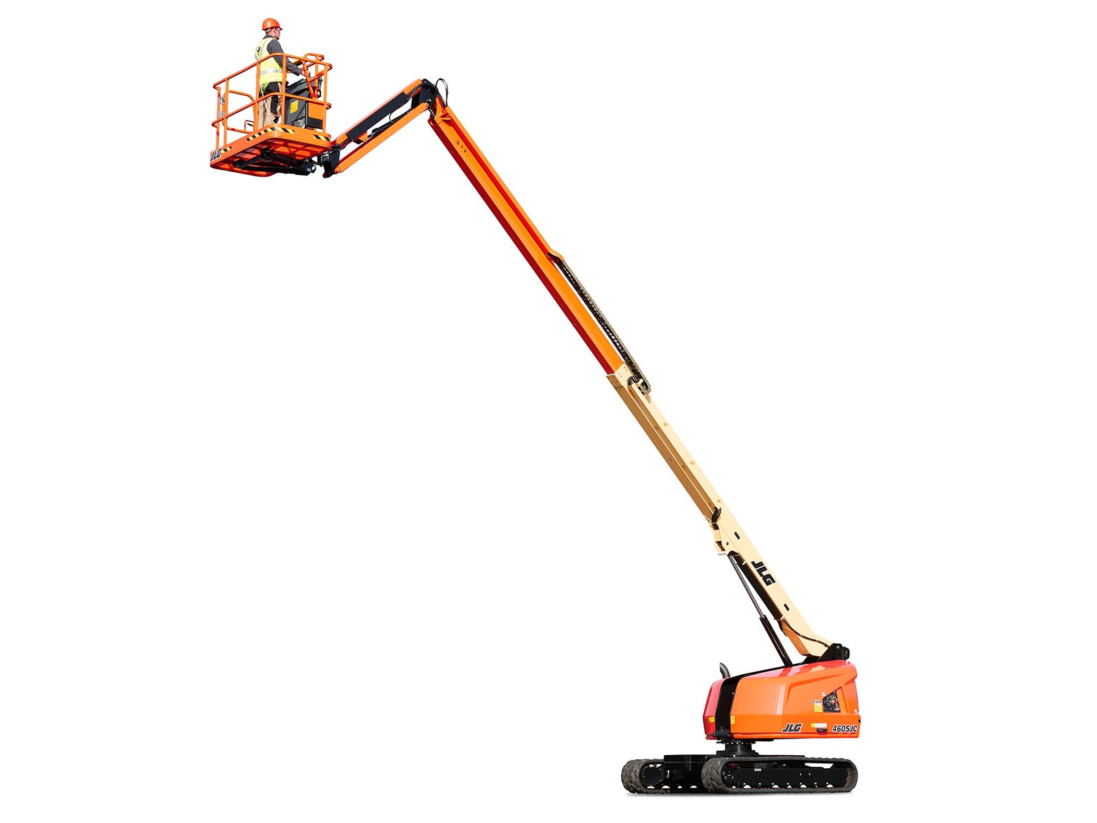 Raupenarbeitsbühne mieten - Diesel 22 m, JLG 460SJC, 270 kg Korblast – 2