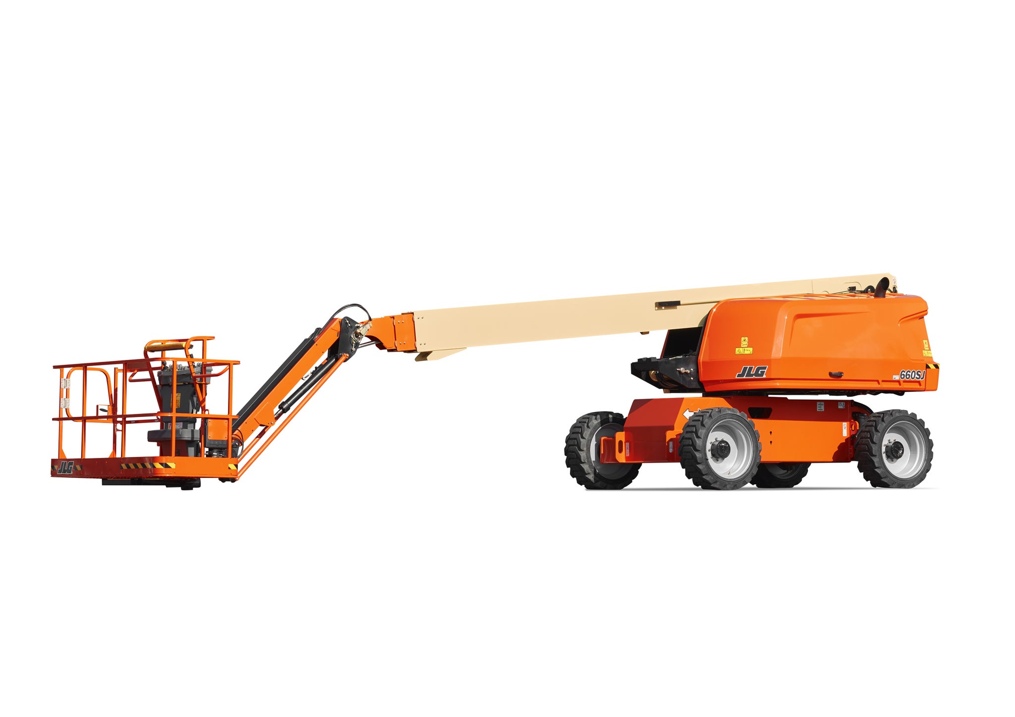 Teleskoparbeitsbühne mieten - Diesel 22 m, JLG 660 SJ, Allrad, 340 kg – 4