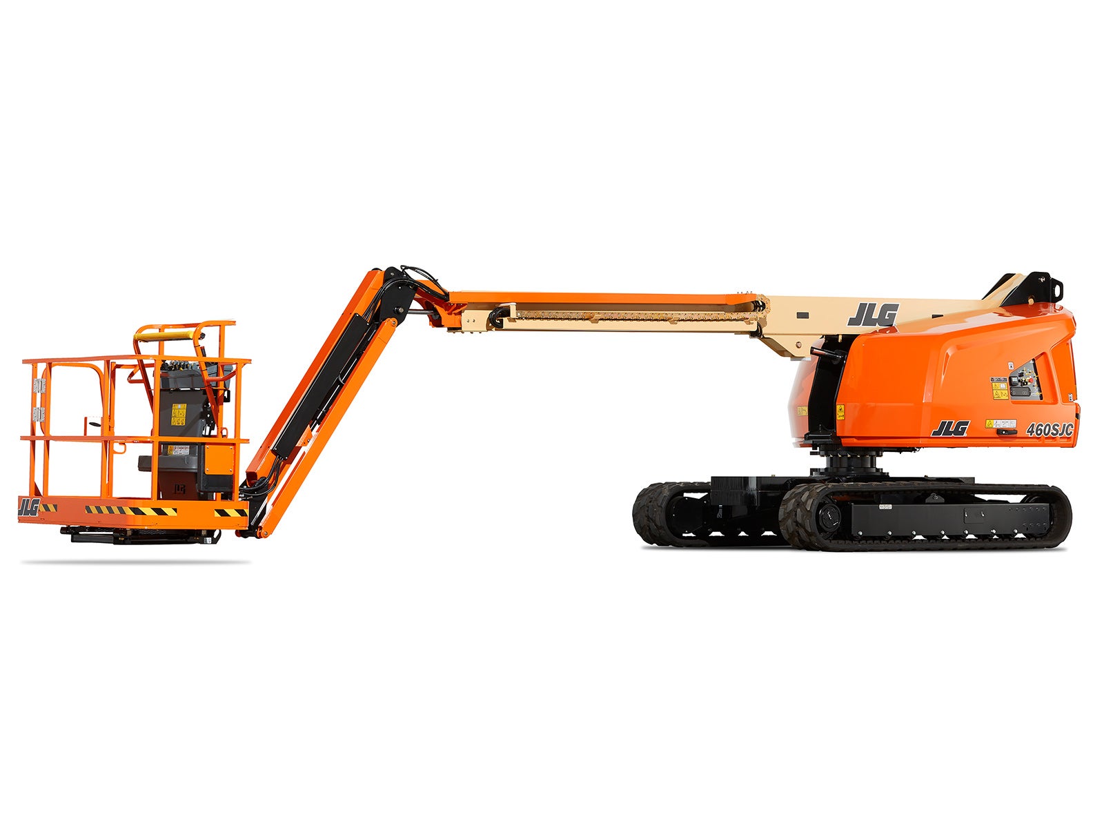 Raupenarbeitsbühne mieten - Diesel 22 m, JLG 460SJC, 270 kg Korblast