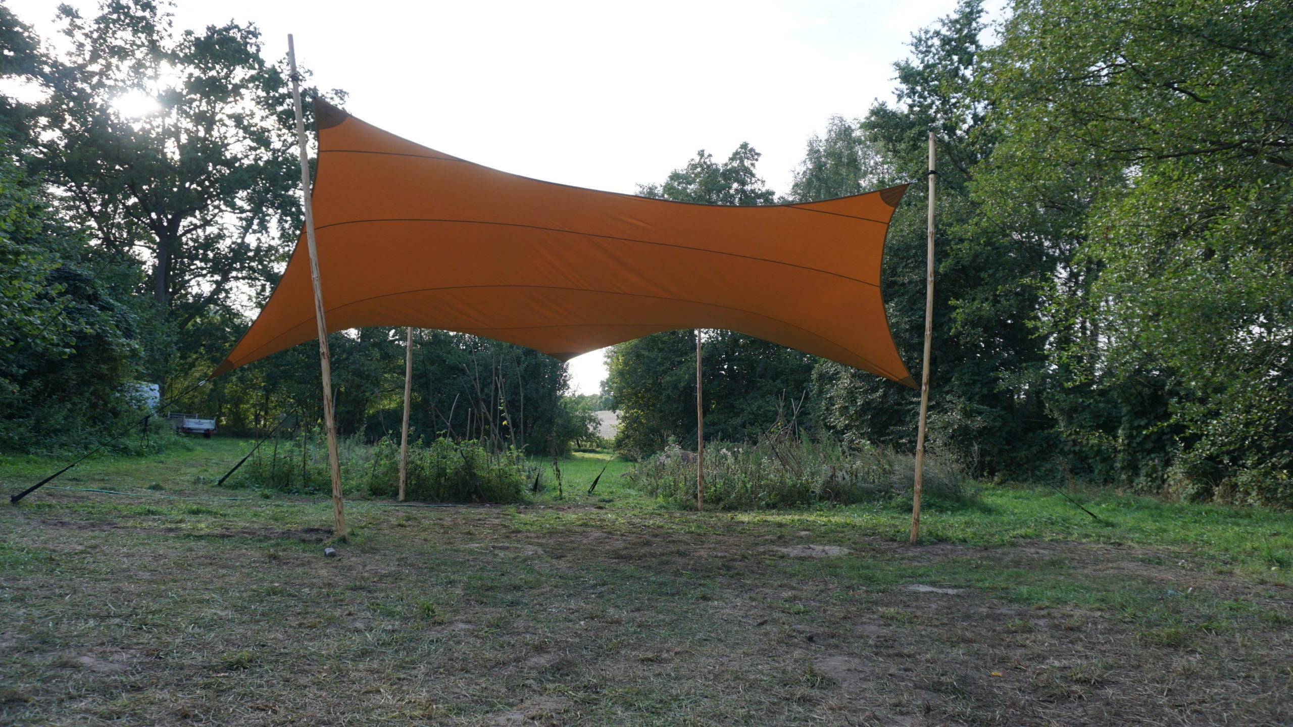 Bühnentarp mieten – Bühnenüberdachung für kleine Bühnen 4x4 m (ca. 30 m²) – 2
