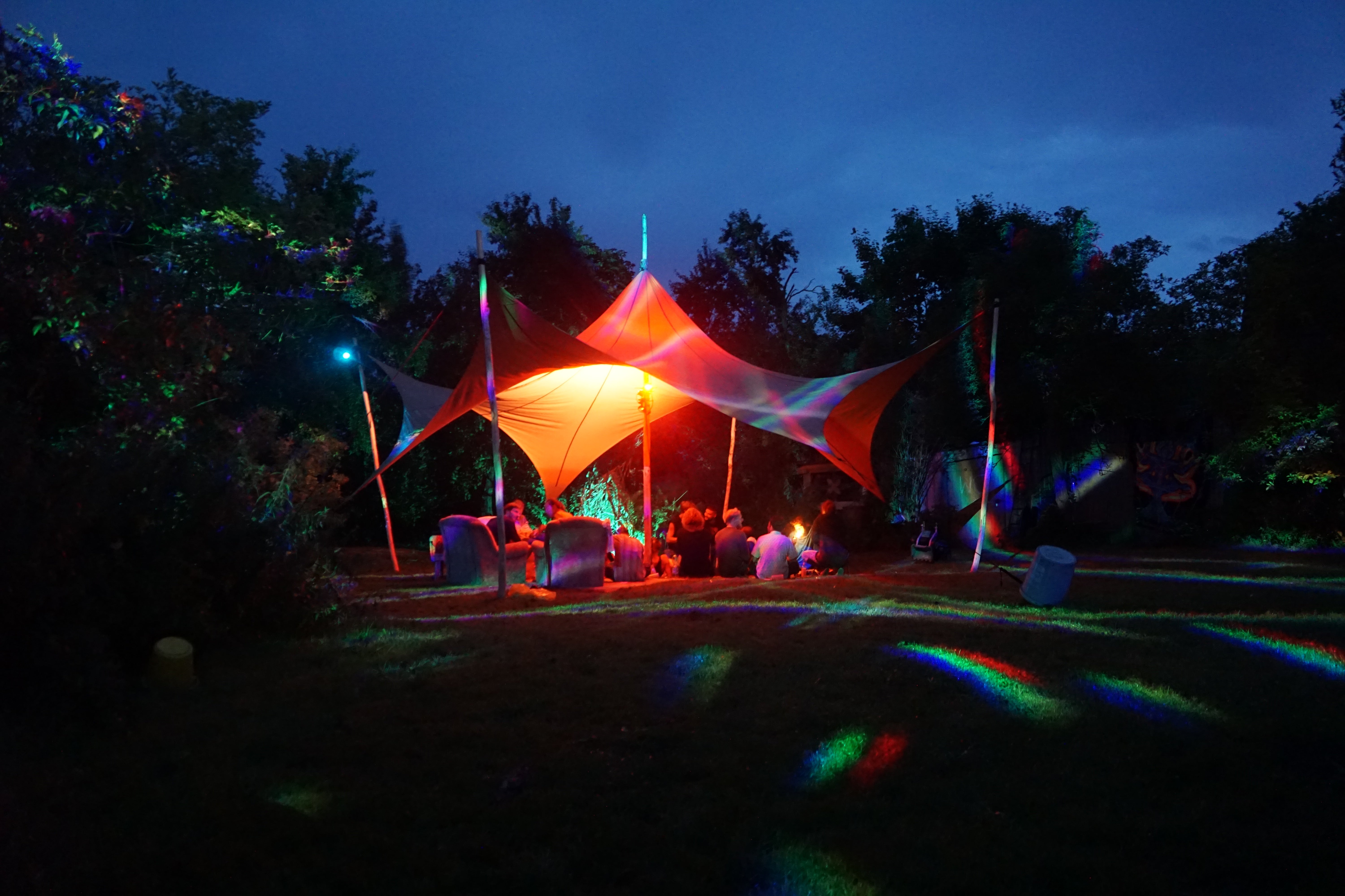 Sternzelt mieten – Eventzelt mit ca. 45 m² Bodenüberdachung (Wochenend-Pauschale) – 3