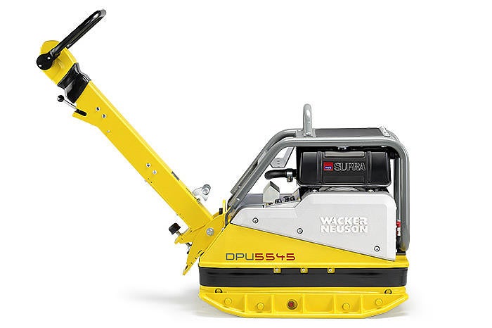 Rüttelplatte mieten – Wacker Neuson DPU5545, ca. 400 kg reversierbar – 2
