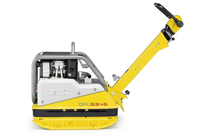 Rüttelplatte mieten – Wacker Neuson DPU5545, ca. 400 kg reversierbar