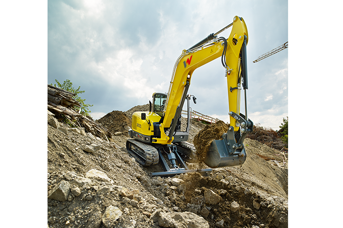 Kettenbagger mieten – Wacker Neuson ET90, 9 t Raupenbagger – 4