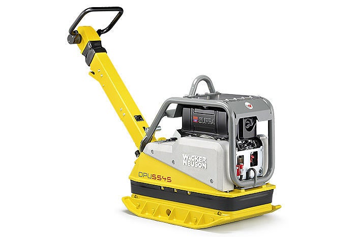 Rüttelplatte mieten – Wacker Neuson DPU5545, ca. 400 kg reversierbar – 3