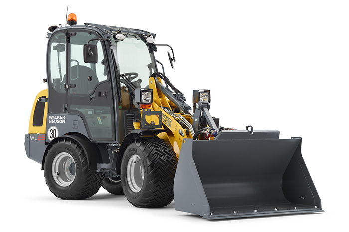Radlader mieten – Wacker Neuson WL25, 2,5 t für GaLaBau & Erdarbeiten – 2