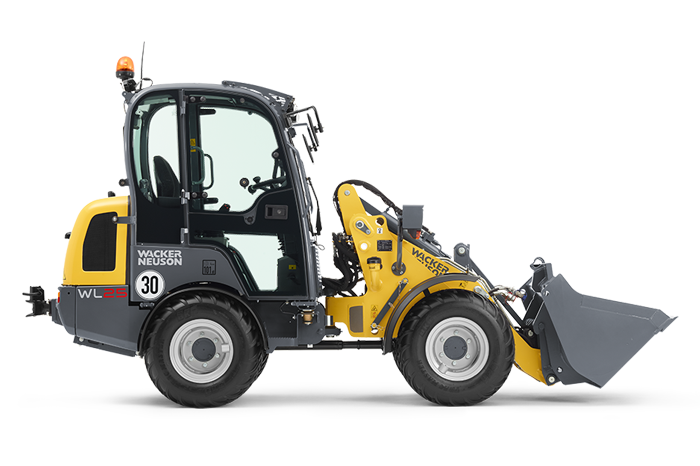 Radlader mieten – Wacker Neuson WL25, 2,5 t für GaLaBau & Erdarbeiten