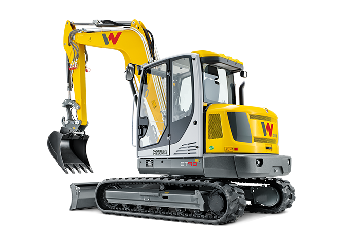Kettenbagger mieten – Wacker Neuson ET90, 9 t Raupenbagger – 2