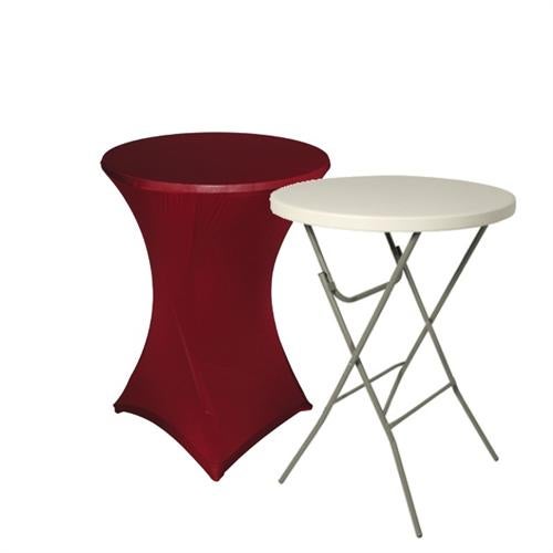 Stehtisch XXL mieten – Ø80 cm inkl. Husse ab 14,99 € netto für Events in Berlin – 4