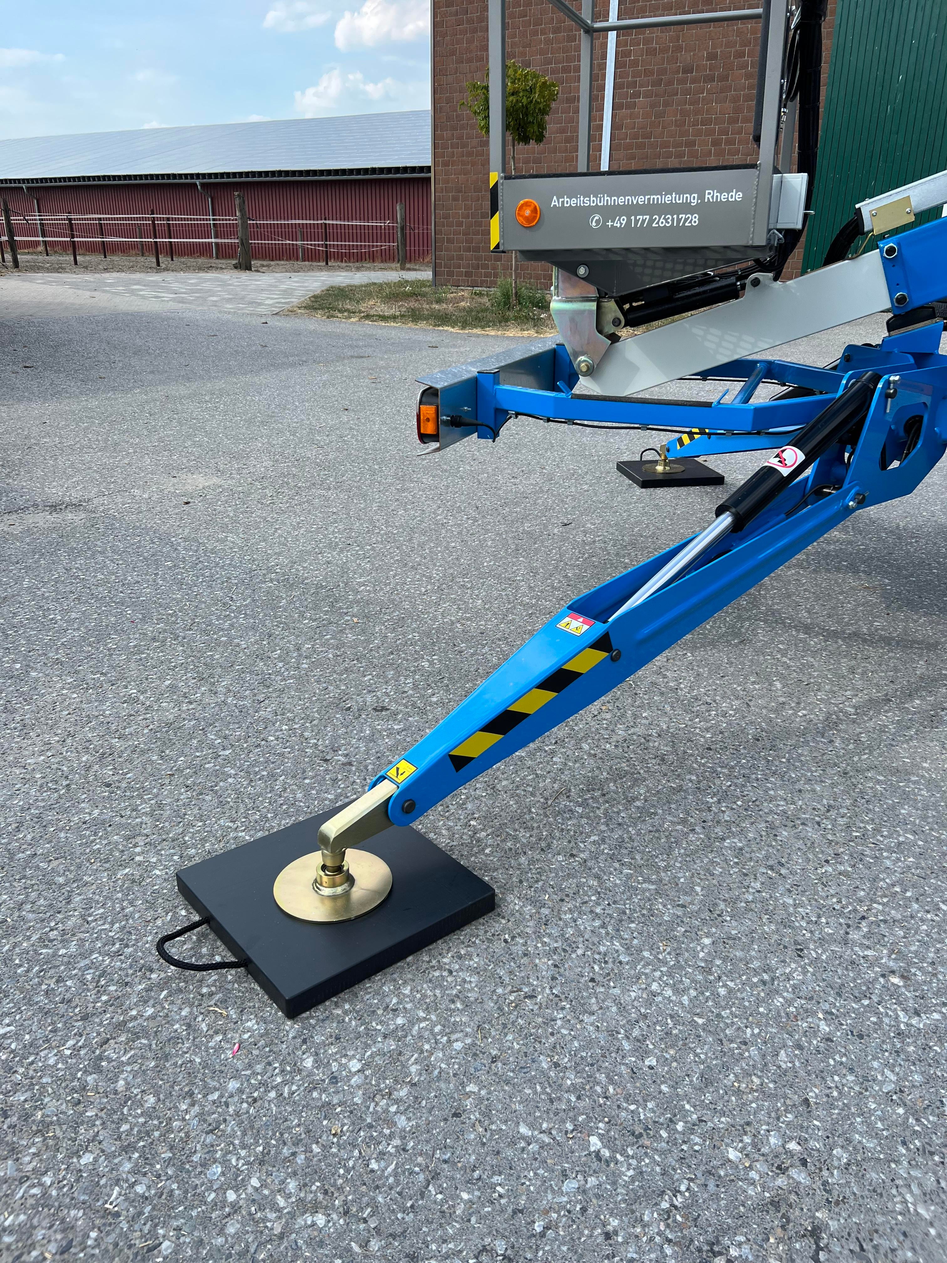 Anhängerbühne mieten – 12m Niftylift T120 Hubsteiger Teleskopbühne (Bj. 2022) – 3