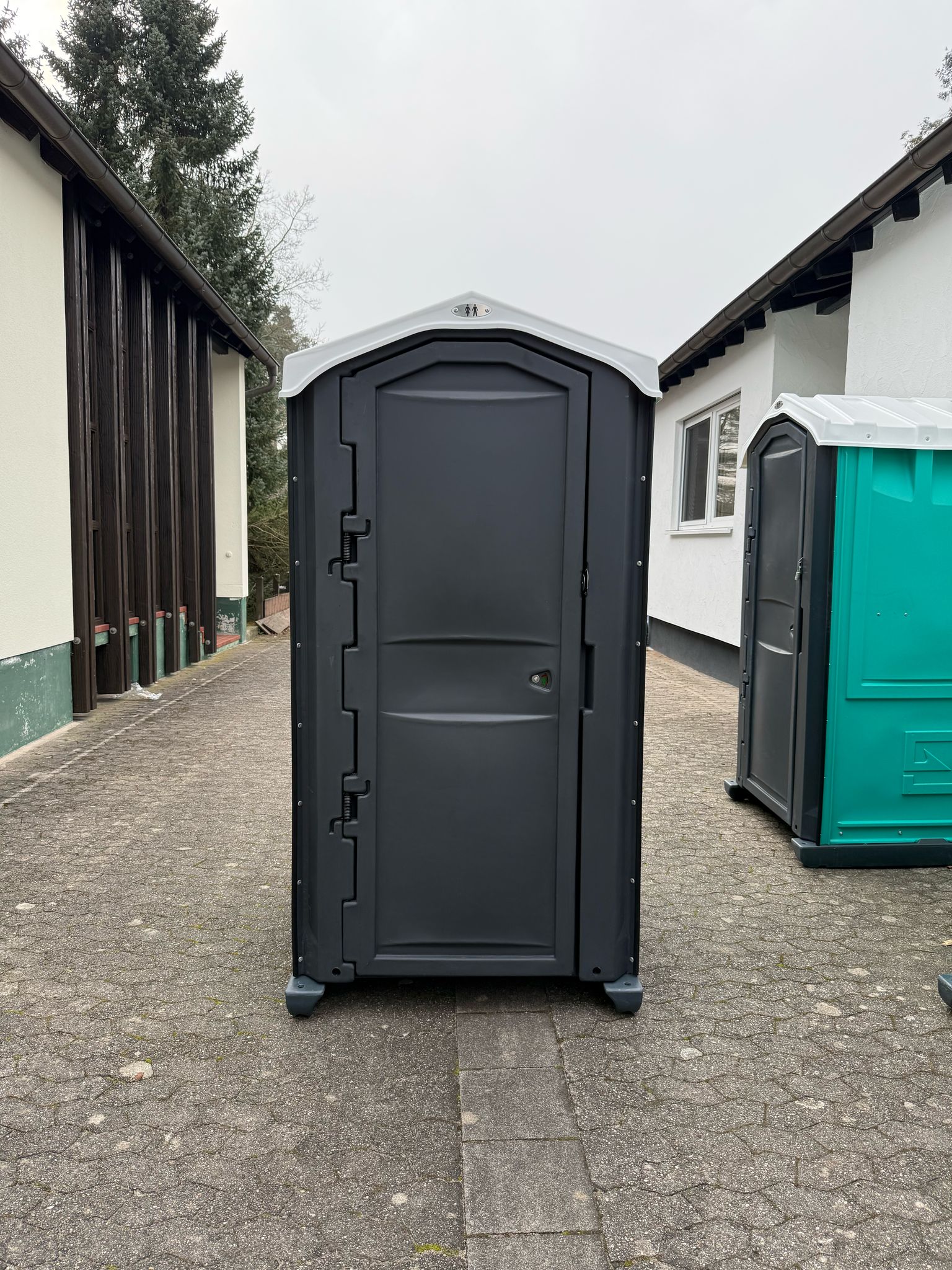 Mobile Toilette mieten | Toilettenkabine für Baustelle & Event – inkl. Service