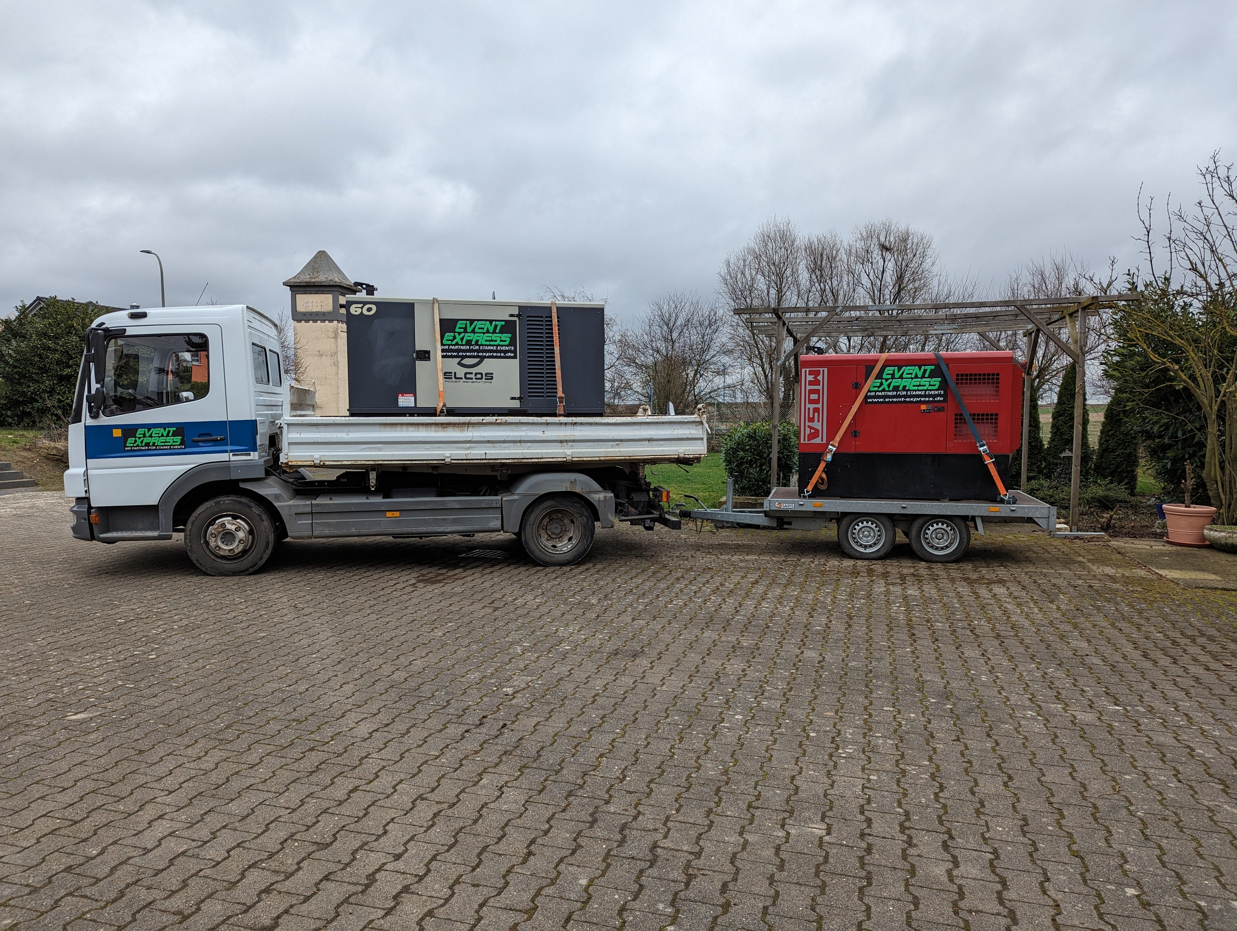 Stromaggregat mieten – Stromerzeuger von 20 kVA bis 240 kVA für Baustelle & Event