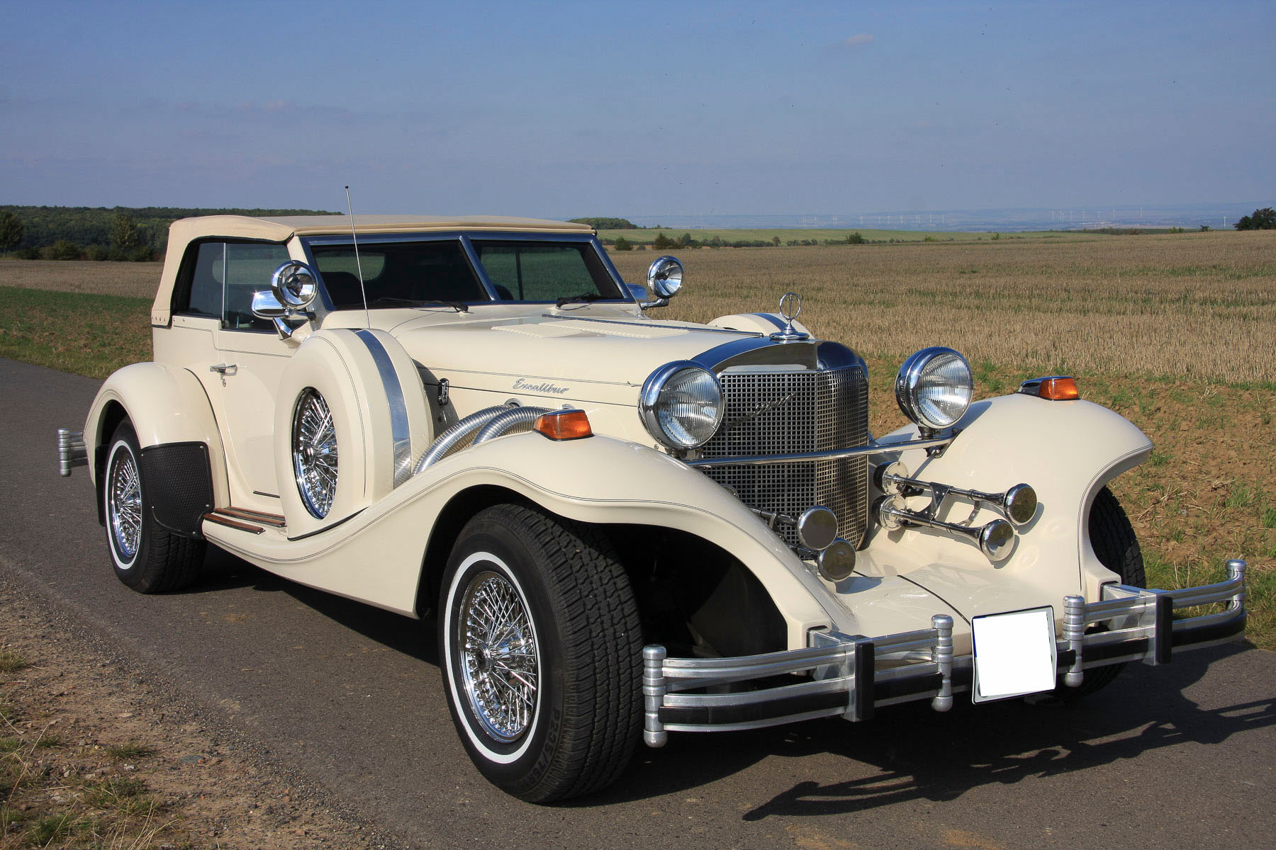Excalibur Phaeton Serie 5 Oldtimer mieten - Hochzeitsauto im 30er-Jahre-Stil