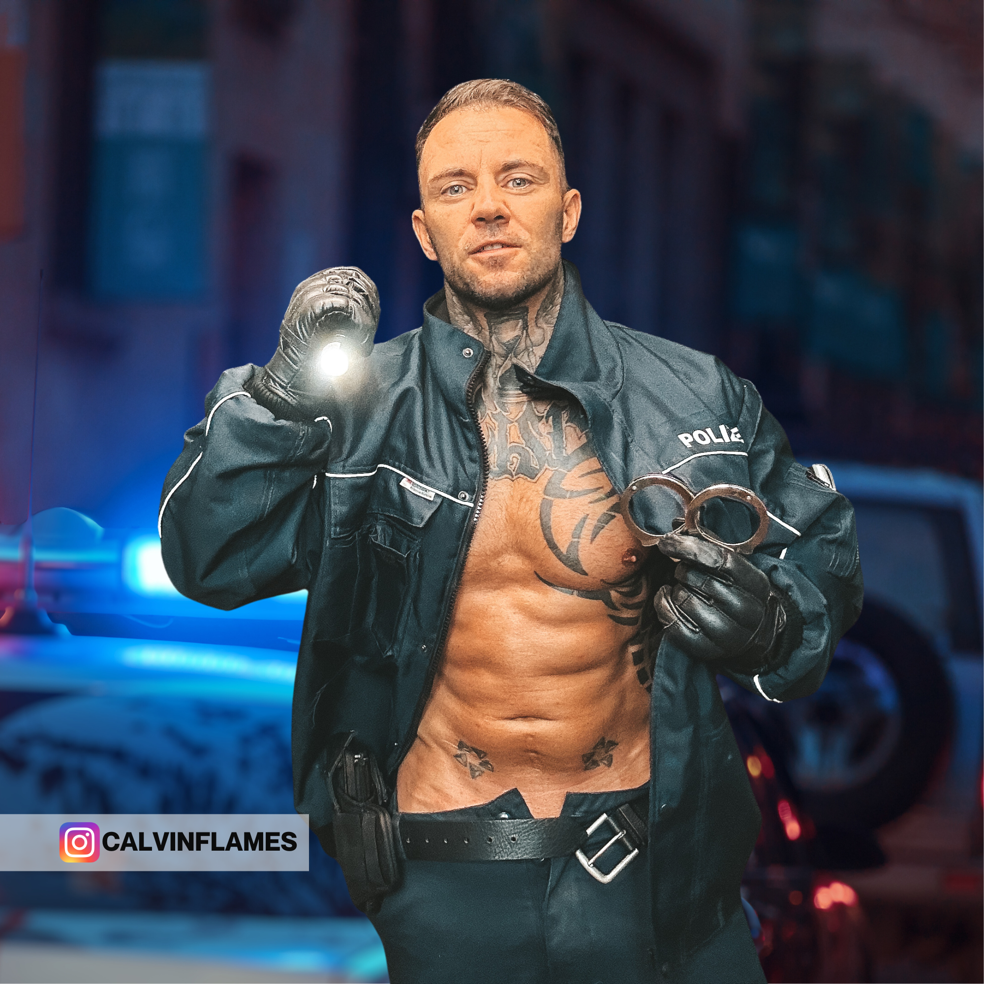 Stripper Calvin Flames buchen - Menstripper für JGA, Geburtstag & Mädelsabend – 3