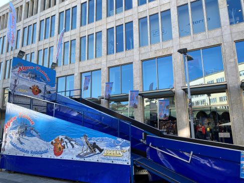 Mobile Rodelbahn mieten - Alpen-Tubing Speed-Tubingbahn, 25 m, bis 40 km/h – 3