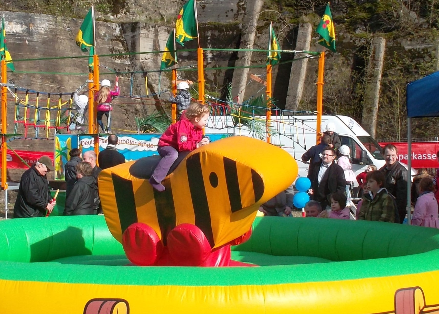 Tigerenten-Rodeo mieten - TÜV-geprüfte Rodeo-Simulation mit Eventbetreuer