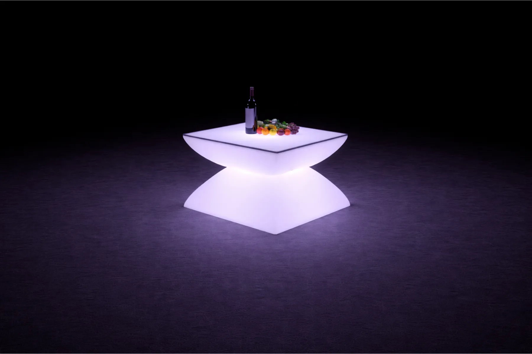 LED Lounge Circle mieten – beleuchtetes Loungemöbel – 3