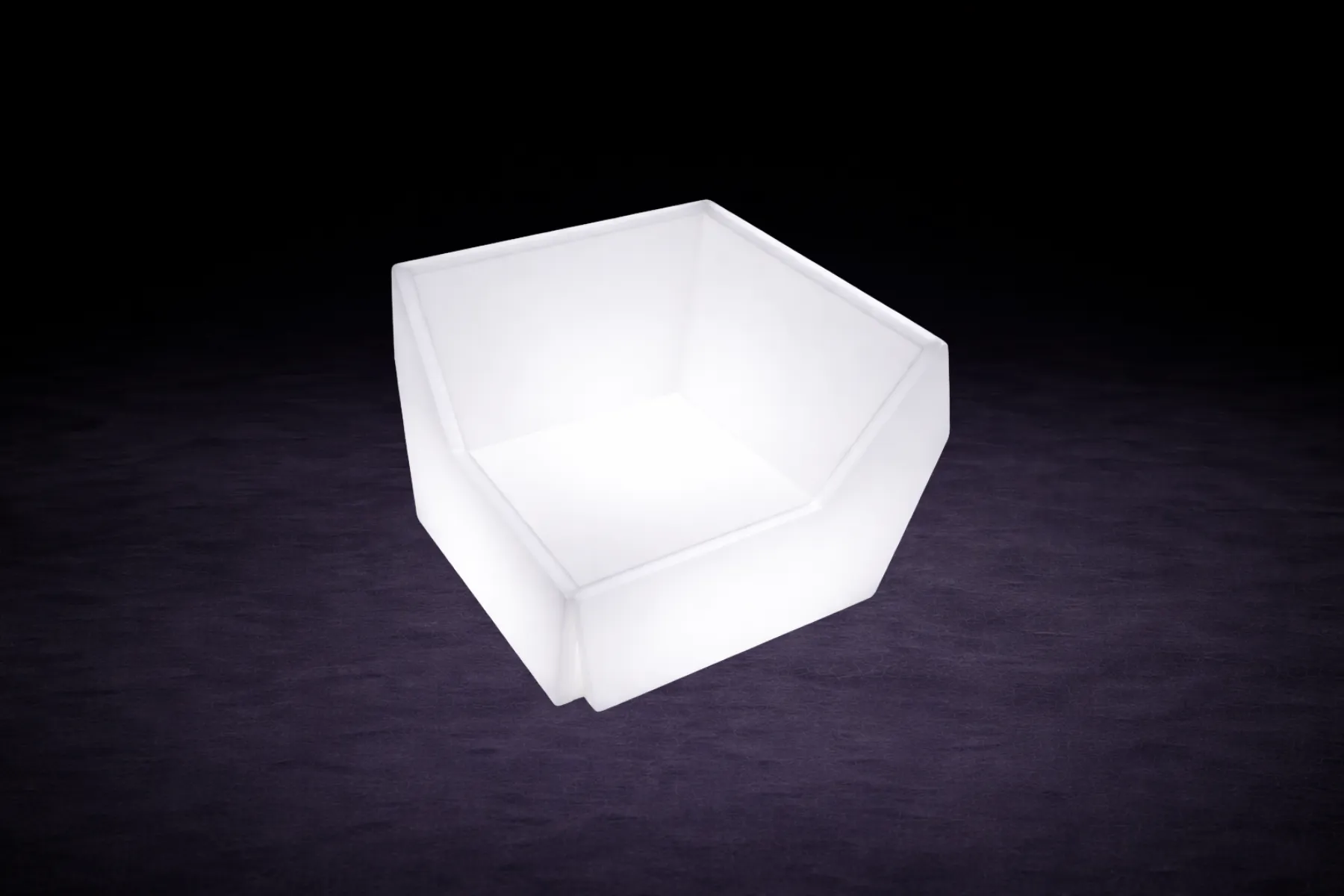 LED Sofa Mittelstück mieten – beleuchtetes Loungemöbel – 3