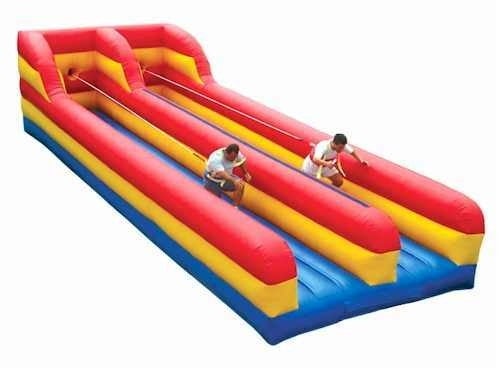 Bungee Run mieten – 2 Läufer, Action-Attraktion für Events