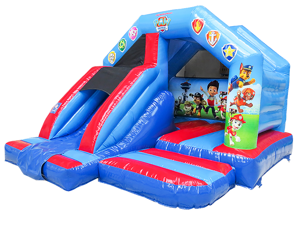 Hüpfburg Paw Patrol L mieten – Hüpfburg mit Rutschbahn für Kinder – 2