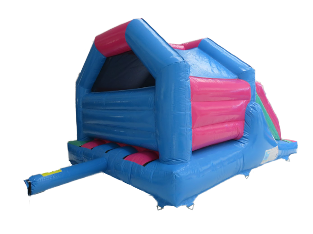 Hüpfburg Peppa Wutz mieten – Original-Hüpfburg mit Rutschbahn – 4