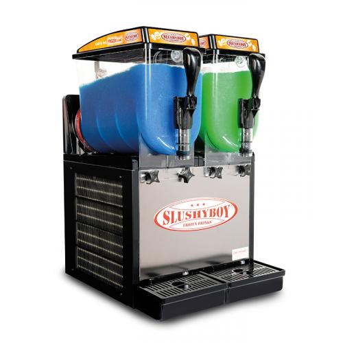 Slush-Eis-Maschine mieten – 2x 10 l, inkl. Sirup & Endreinigung