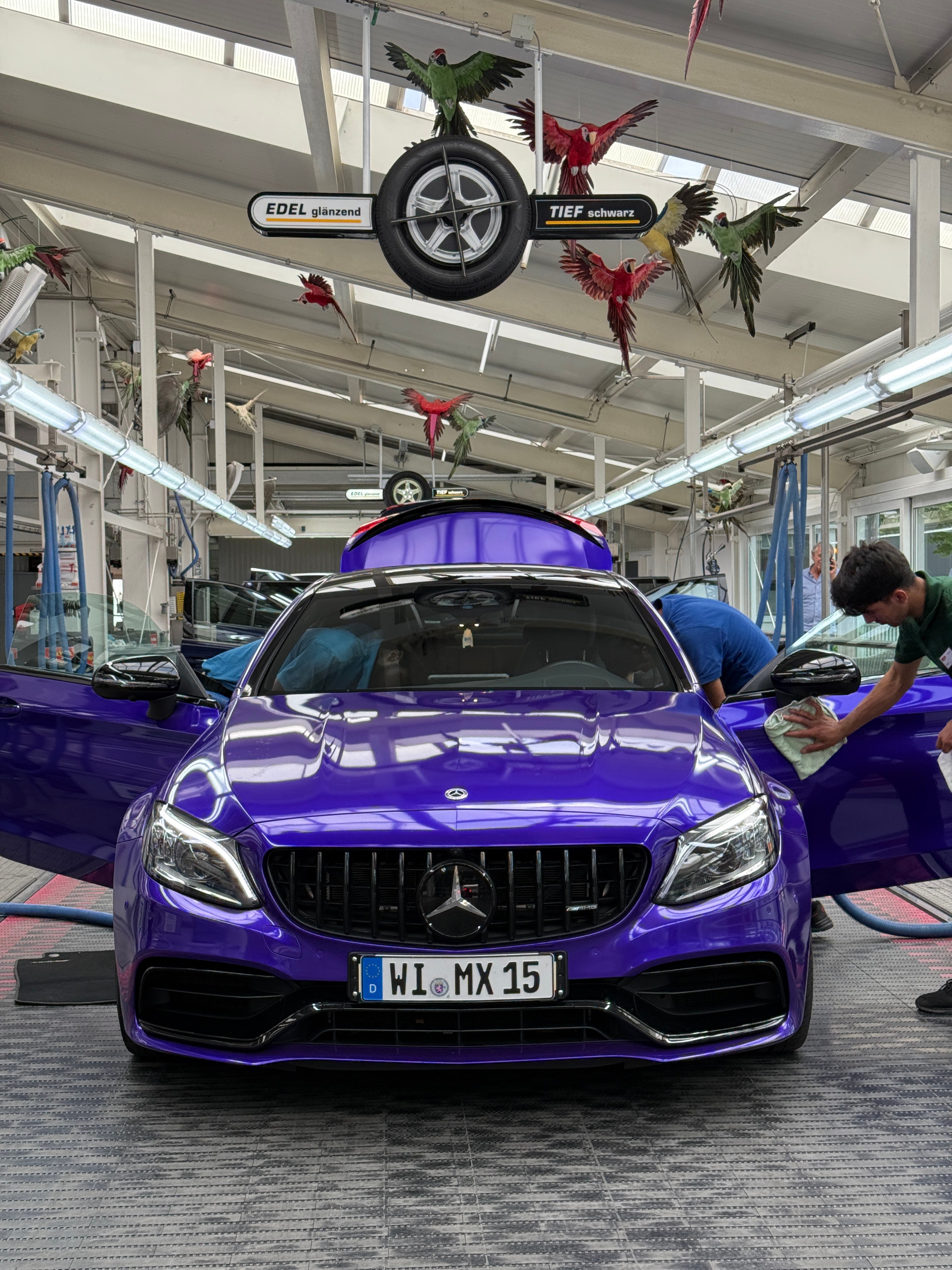 Mercedes C 63s AMG Coupé mieten | 510 PS V8 für Hochzeit & Event | Wiesbaden Frankfurt Darmstadt – 4
