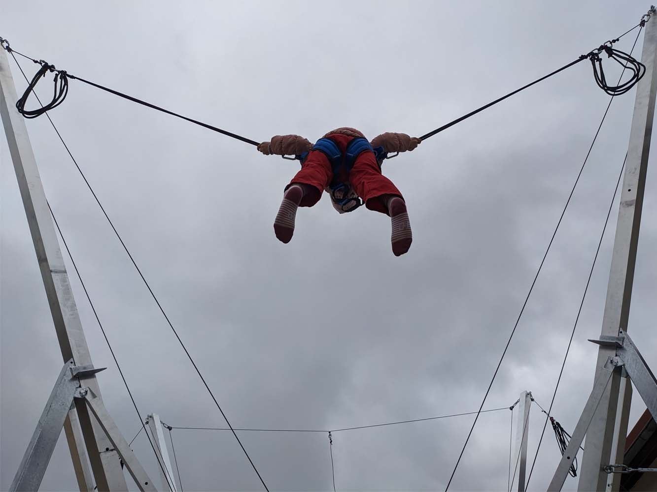 4er Bungee-Trampolin mieten - inkl. Betreuungspersonal & Haftpflicht – 3