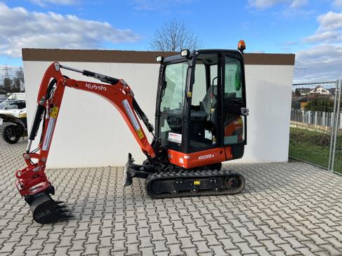 Kubota Minibagger mieten – KX019-4, 1,9 t, mit Komfortkabine