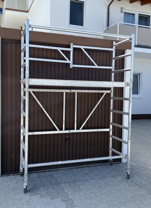 Klappgerüst mieten – Arbeitshöhe 3,85 m, 250 kg, EN 1004 & EN 1298, TÜV – 3