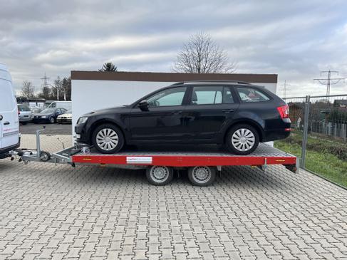 Böckmann Autotransportanhänger mieten – 3,5 t, kippbar, mit Seilwinde