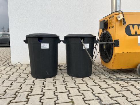 Hallenheizung / Zeltheizung 45 kW mieten – Heizöl-Heizgerät für Zelt & Halle – 3