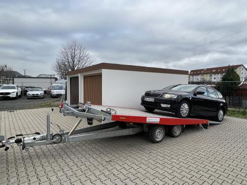 Böckmann Autotransportanhänger mieten – 3,5 t, kippbar, mit Seilwinde – 4