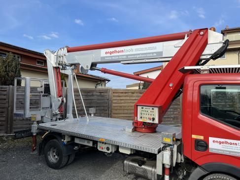 Arbeitsbühne mieten – mobile Anhänger-Arbeitsbühne 23 m, mit Pkw-Führerschein fahrbar – 4