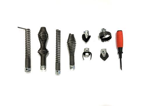 Rohrreiniger mieten – elektrische Rohrreinigungsmaschine, 250 W, für Ø 20–100 mm – 2
