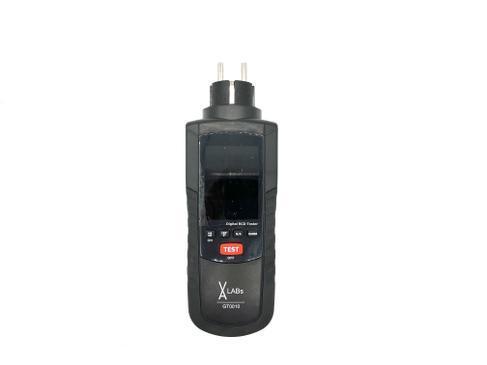 RCD-Prüfgerät mieten – FI-/RCD-Tester GT0010, 230 V, Auslösestrom & -zeit