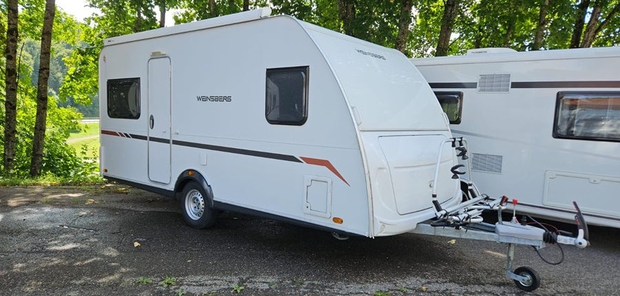 Wohnwagen mieten: Weinsberg CaraCito 450 FU - gasfreier Leicht-Caravan ca. 980 kg