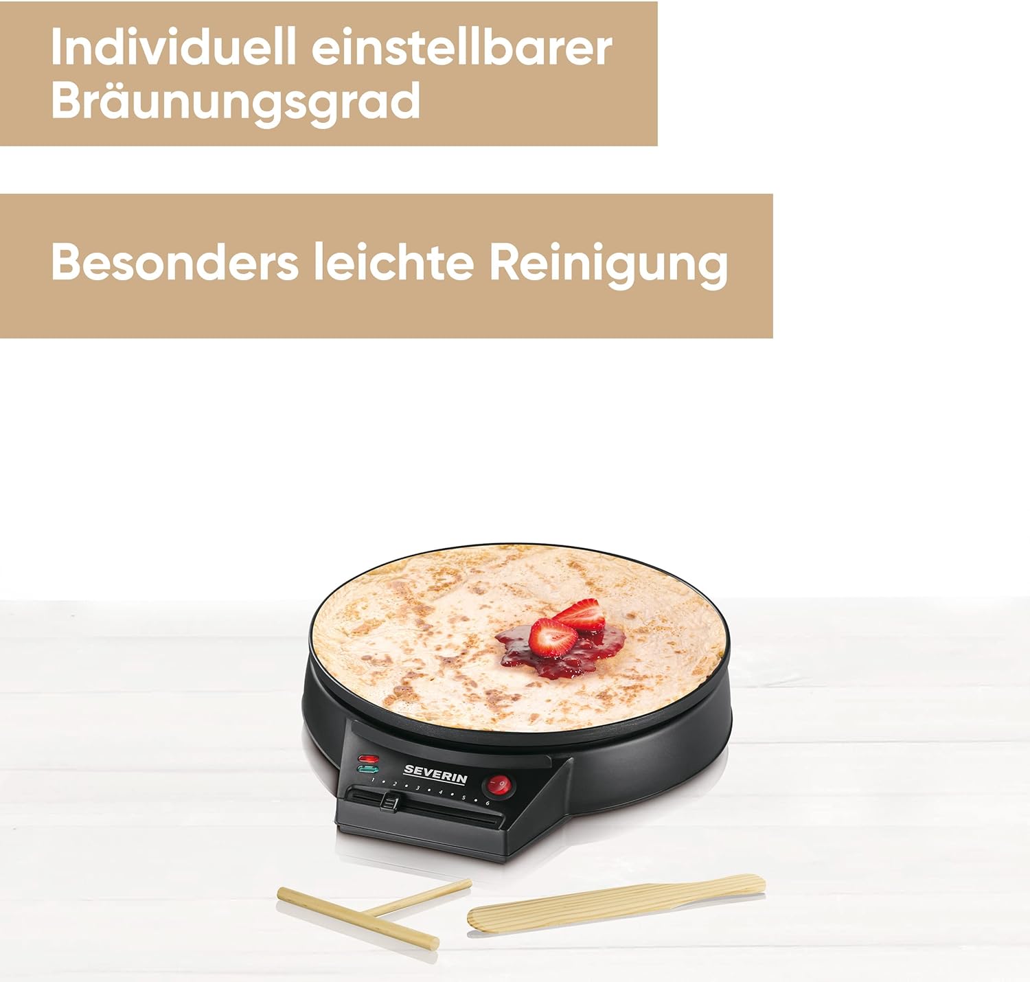 Crêpemaker mieten – Profi Crêpes-Eisen für Event, Party & Messe – 4